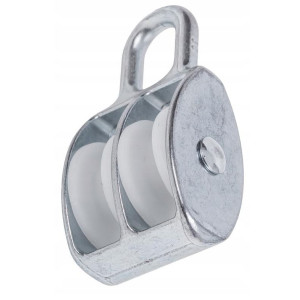 Bloczek do lin podwójny 30mm